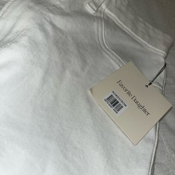 Favorite Daughter The Sara High Rise Skinny Jean in White Size 28 NWT - Picture 5 of 12
